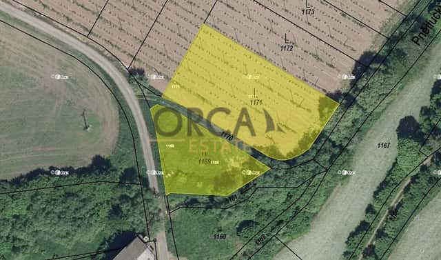 Prodej pole 344 m², Pnětluky, okres Louny