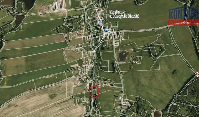 Prodej louky 1 475 m², Nové Hrady, okres České Budějovice