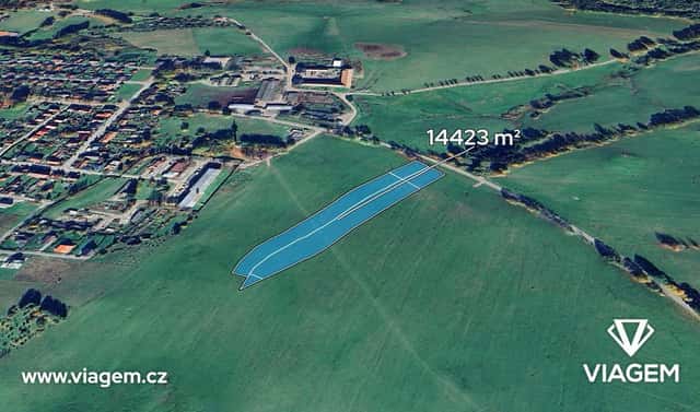 Prodej pole 2 403 m², Nové Hrady, okres České Budějovice