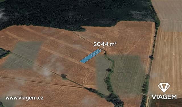 Prodej pole 2 044 m², Uherský Ostroh, okres Uherské Hradiště