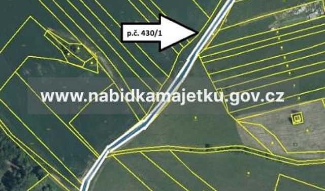 Prodej pozemku 2 215 m², Ostrovec-Lhotka, okres Rokycany