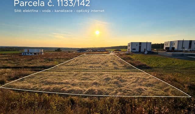 Prodej stavebního pozemku 701 m², Vejprnice, okres Plzeň-sever