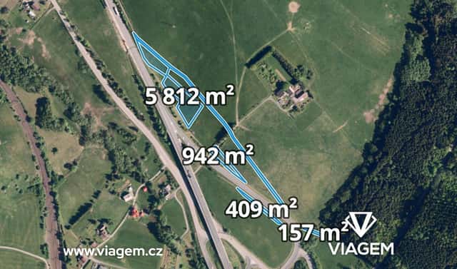 Prodej pole 965 m², Mosty u Jablunkova, okres Frýdek-Místek