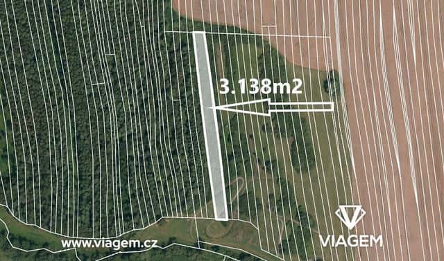 Prodej zahrady 3 138 m², Šumice, okres Uherské Hradiště