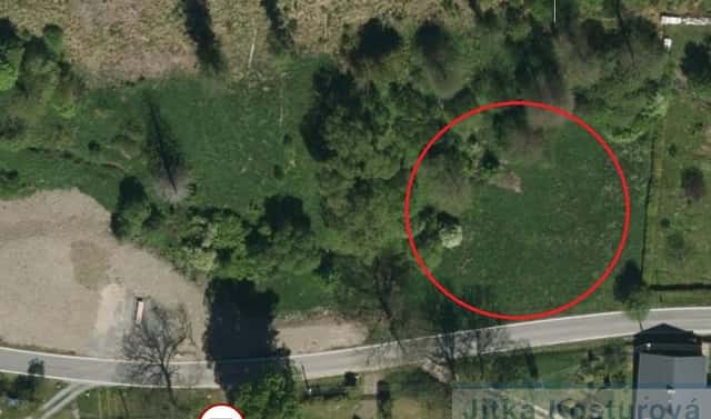 Prodej stavebního pozemku 3 379 m², Hošťálkovy – Staré Purkartice, okres Bruntál