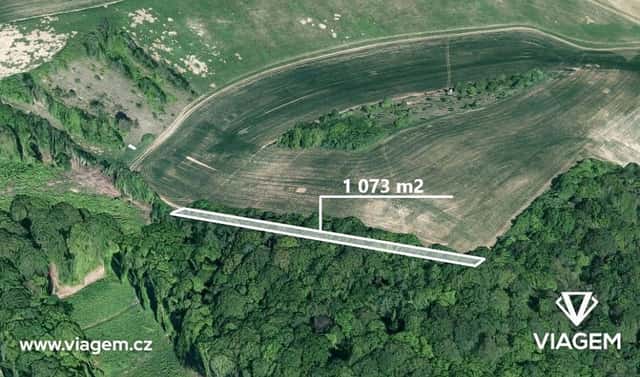 Prodej lesa 1 073 m², Snovídky, okres Vyškov
