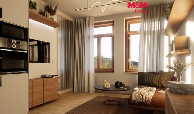 Prodej bytu 2+kk 35 m², Grafická, Praha 5 – Smíchov
