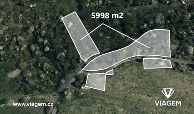 Prodej lesa 5 998 m², Ústí nad Labem