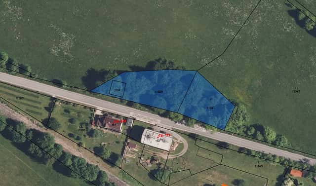 Prodej zahrady 824 m², Lampertice, okres Trutnov
