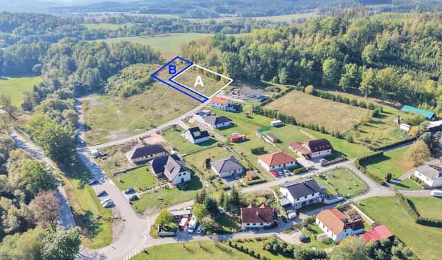 Prodej stavebního pozemku 4 422 m², Kájov, okres Český Krumlov