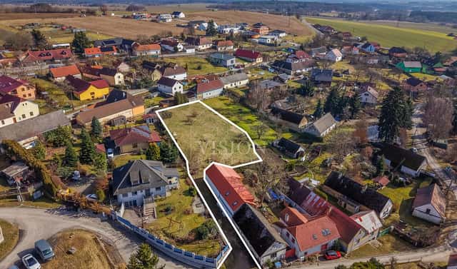 Prodej stavebního pozemku 1 888 m², Chotoviny, okres Tábor