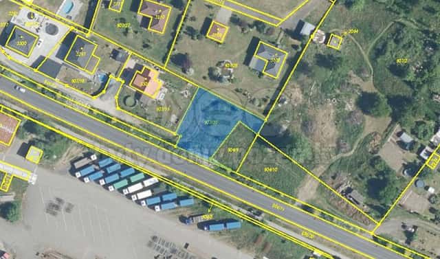 Prodej stavebního pozemku 875 m², Ostrov, okres Karlovy Vary