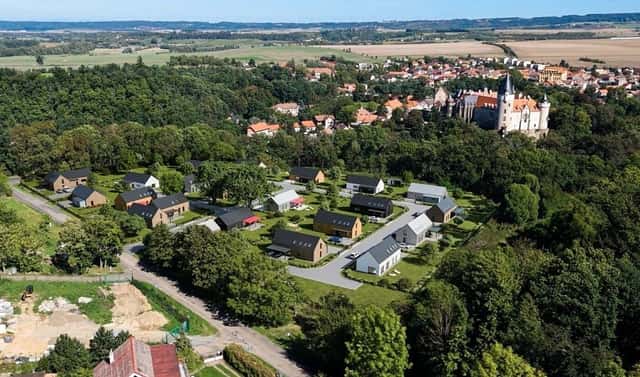 Prodej stavebního pozemku 740 m², Žleby, okres Kutná Hora