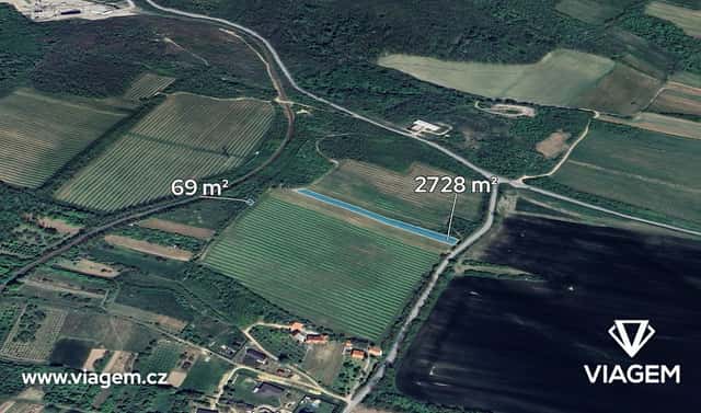 Prodej pole 699 m², Olbramovice, okres Znojmo