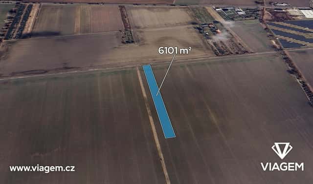 Prodej pole 381 m², Hulín, okres Kroměříž