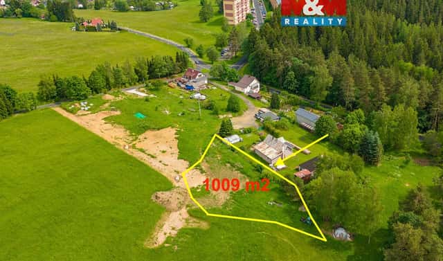 Prodej stavebního pozemku 1 009 m², Rotava, okres Sokolov