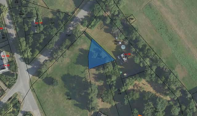 Prodej pozemku 411 m², Strašice, okres Rokycany