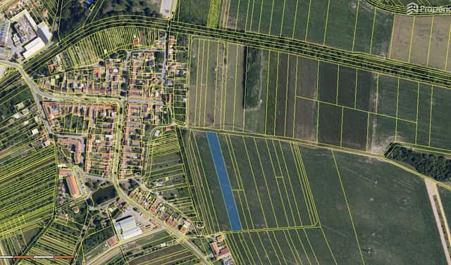 Prodej stavebního pozemku 6 153 m², Újezd u Brna, okres Brno-venkov