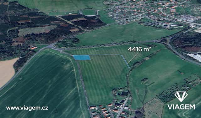 Prodej pole 1 487 m², Třemošnice, okres Chrudim