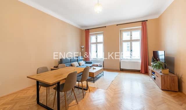 Pronájem bytu 2+1 80 m², Krakovská, Praha 1 – Nové Město