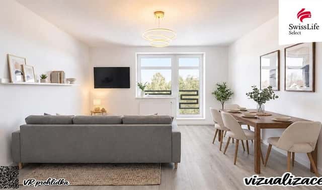 Prodej bytu 2+kk 58 m², Hlinsko, okres Chrudim