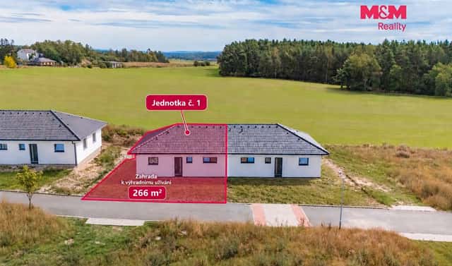 Prodej domu 77 m² s pozemkem 362 m², Nýřany – Kamenný Újezd, okres Plzeň-sever
