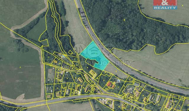 Prodej zahrady 3 410 m², Horní Životice, okres Bruntál