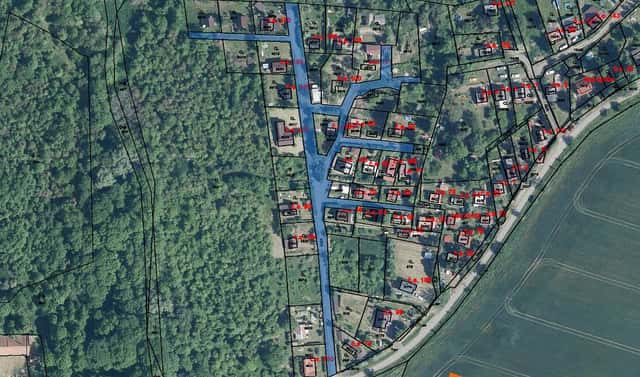 Prodej pozemku 81 m², Chbany, okres Chomutov