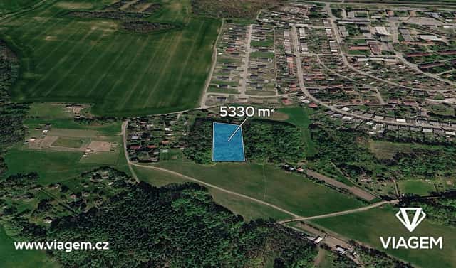Prodej zahrady 666 m², Chvaletice, okres Pardubice