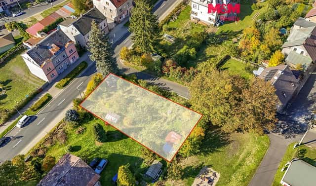 Prodej stavebního pozemku 662 m², Kraslice, okres Sokolov