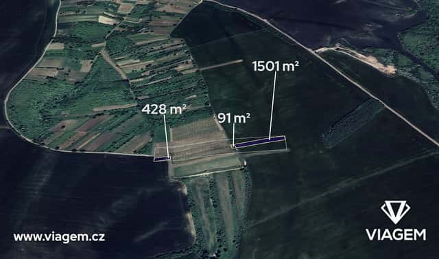 Prodej pole 224 m², Uherčice, okres Břeclav