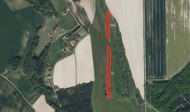 Prodej pole 10 778 m², Zaječice, okres Chrudim