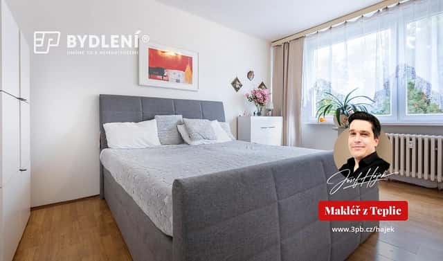 Prodej bytu 1+1 36 m², Karla Čapka, Krupka – Maršov, okres Teplice