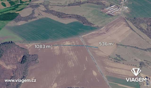 Prodej pole 1 011 m², Dobrkovice, okres Zlín