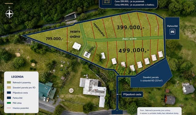 Prodej chaty/chalupy 50 m² s pozemkem 500 m², Holčovice, okres Bruntál