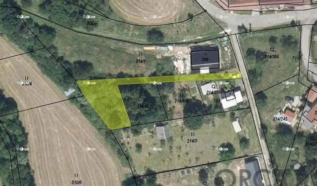 Prodej pozemku 268 m², Prostějovičky, okres Prostějov