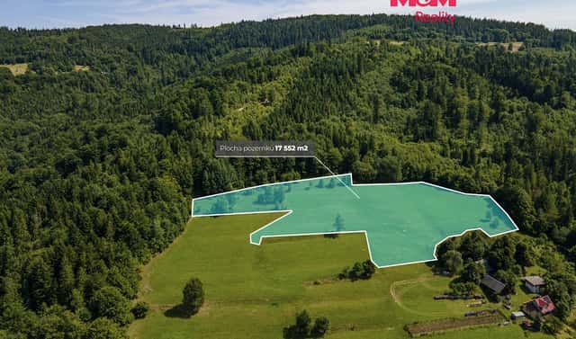 Prodej pole 17 552 m², Nýdek, okres Frýdek-Místek