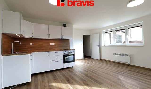 Pronájem bytu 1+kk 39 m², Brno, okres Brno-město
