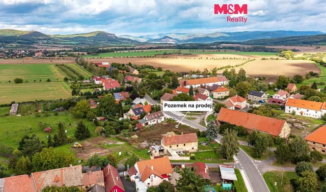 Prodej stavebního pozemku 608 m², Velemín – Březno, okres Litoměřice