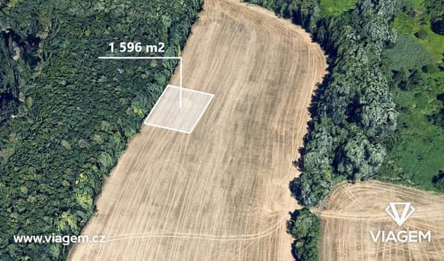 Prodej pole 1 596 m², Kyjov, okres Hodonín