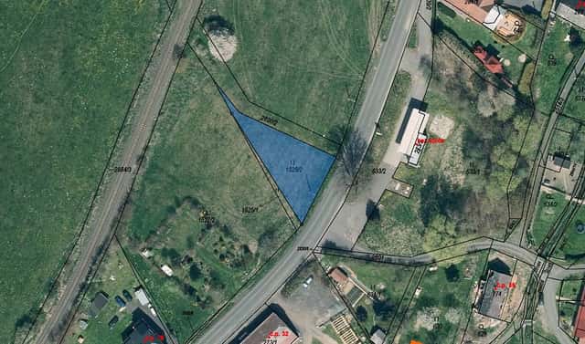 Prodej pozemku 195 m², Velký Šenov, okres Děčín