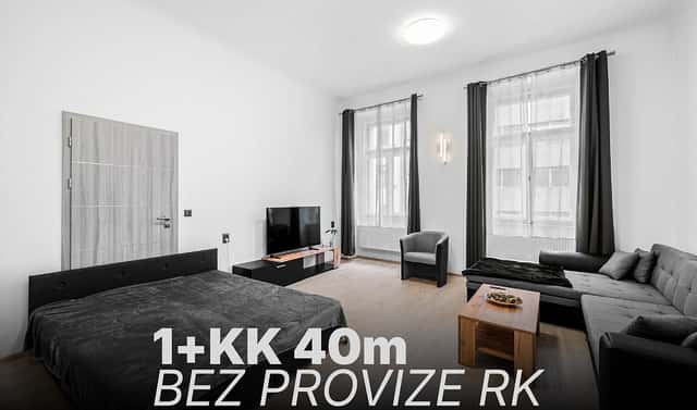Pronájem bytu 1+kk 40 m², Štěpánská, Praha 1 – Nové Město