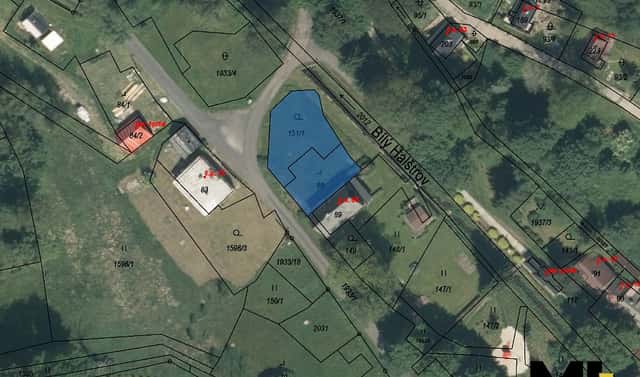 Prodej stavebního pozemku 637 m², Aš, okres Cheb