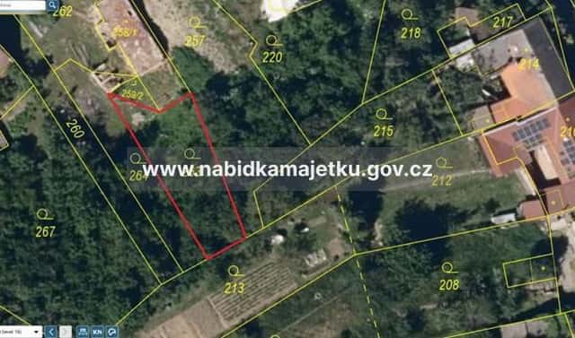 Prodej zahrady 243 m², Uherské Hradiště