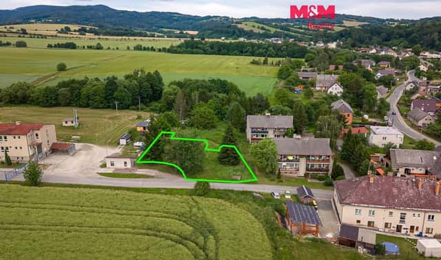 Prodej stavebního pozemku 3 447 m², Hrabišín, okres Šumperk