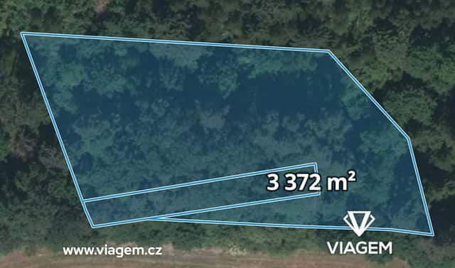 Prodej pole 1 746 m², Jílovice, okres České Budějovice