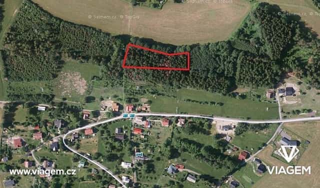Prodej lesa 1 301 m², Skuhrov, okres Jablonec nad Nisou
