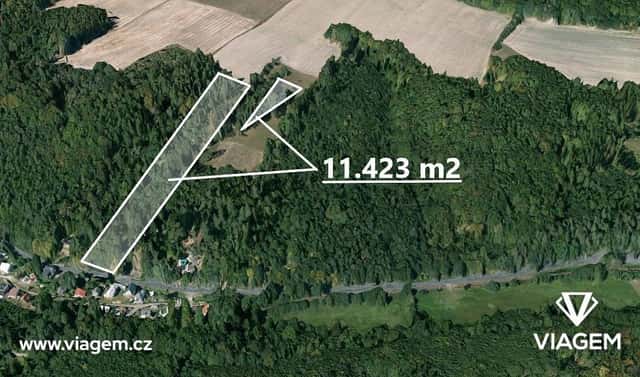 Prodej lesa 11 423 m², Horní Lhota, okres Ostrava-město