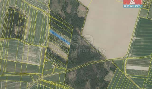 Prodej lesa 3 630 m², Stehlovice, okres Písek