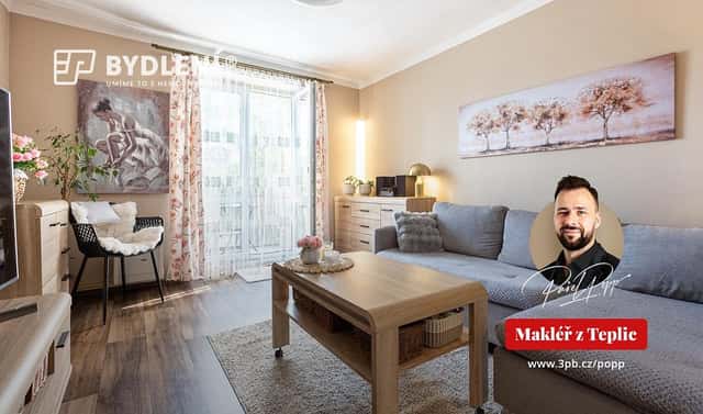 Prodej bytu 2+1 55 m², 5. května, Bílina – Újezdské Předměstí, okres Teplice